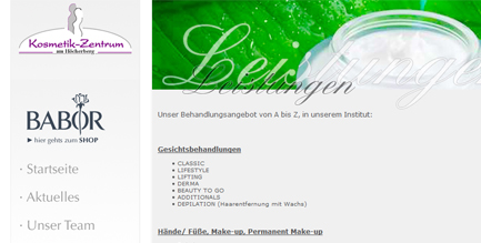 Website Referenzen