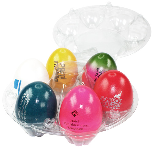 Ostereier mit Logo - point of media Verlag GmbH