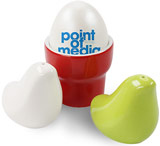 Bedruckte Ostereier mit Logo